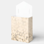 Gouden Mousserende Lichten Glamour Party Favor Box Bedankdoosjes (Geopend)