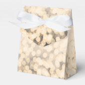 Gouden Mousserende Lichten Glamour Party Favor Box Bedankdoosjes (Voorkant Zijde)