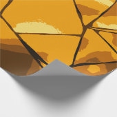 Gouden Mozaïek Glaskunst Cadeaupapier (Hoek)