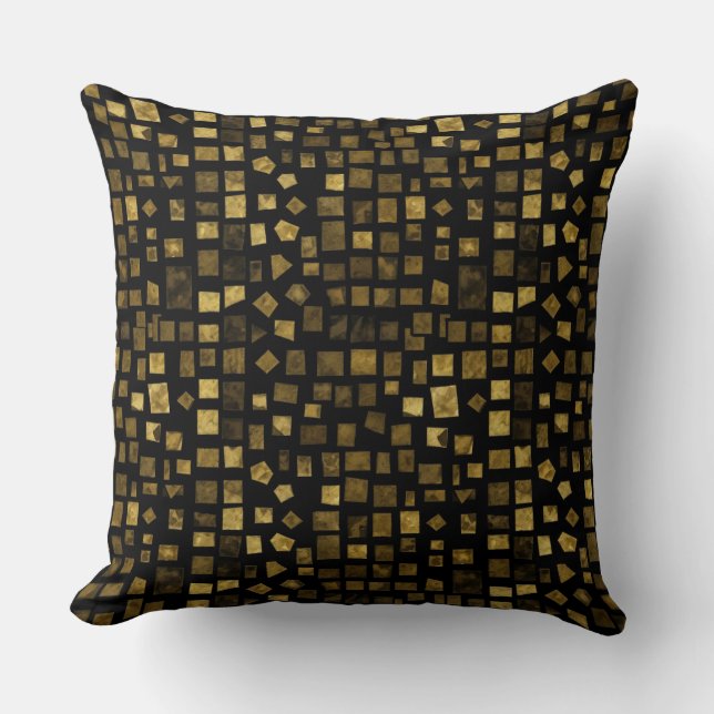 Gouden Mozaïek van Natasha Us Kussen (Voorkant)