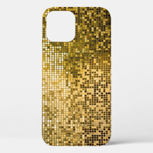 Gouden mozaïek: vierkante Tegels textuur. Case-Mate iPhone Case