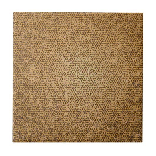 Gouden mozaïekpatroon tegeltje (Voorkant)