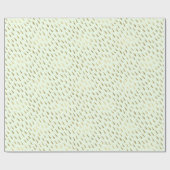 Gouden Munt Abstract Cadeaupapier (Vlak)