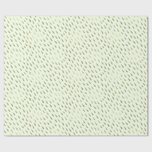 Gouden Munt Abstract Cadeaupapier (Vlak)