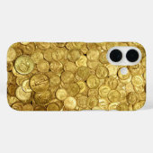 Gouden Munt Collectie Hoesje-Mate iPhone Case (Achterkant (horizontaal))
