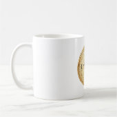 Gouden Munt Droom Groot Koffiemok (Links)