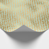 Gouden Munt en Snakeskin Cadeaupapier (Hoek)