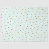 Gouden Munt Glam Dot Chic Tissuepapier (Voorkant)