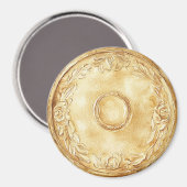 Gouden munt magneet (Voorkant / Achterkant)