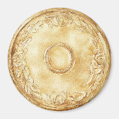 Gouden munt magneet (Voorkant)