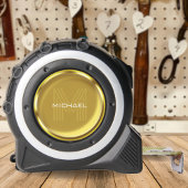 Gouden Munt Naam Monogram Initiaal Rolmaat