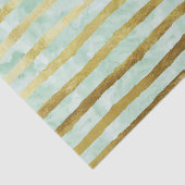 Gouden munt Waterverf strepen Tissuepapier (Detail)