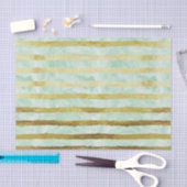 Gouden munt Waterverf strepen Tissuepapier (Craft)