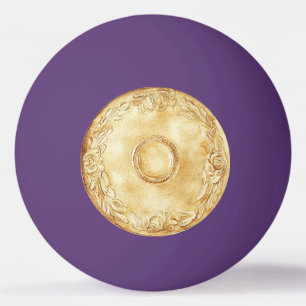 Gouden Munten Aap Paarse Touw Pingpongbal