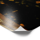 Gouden Muse van Moderne Elegantie Foto Afdruk (Hoek)