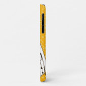 Gouden muziek thema Case-Mate iPhone case (Achterkant/links)