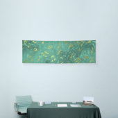 gouden muzieknoten in benzine spandoek (Beurs)