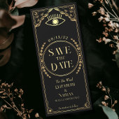  Gouden Mystieke Tarot Kaart Save the Date