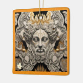 "Gouden mythologie" Keramisch Ornament (Links)