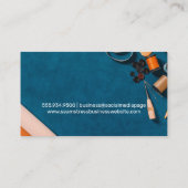 Gouden Naaimachines | Naaiset Gereedschap Visitekaartje (Achterkant)