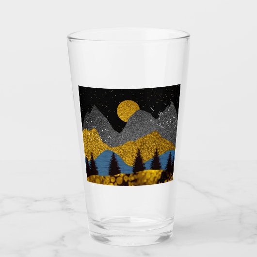 Gouden Nacht Glas (Voorkant)