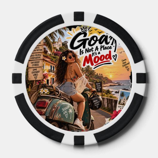 Gouden Nachten – Goa Poker Chips (Voorkant)