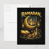 Gouden Nachten van Ramadan Briefkaart (Voorkant / Achterkant)