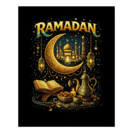 Gouden Nachten van Ramadan Perfect Poster
