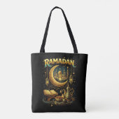 Gouden Nachten van Ramadan Tote Bag (Achterkant)