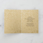 Gouden nam het Huwelijk A van het Damast (Binnen)