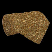Gouden namaak glitters namaak zijden stropdas form
