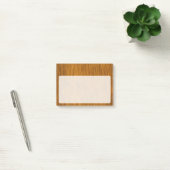 Gouden namaak ruw hout achtergrond post-it® notes (Kantoor)
