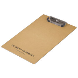 Gouden namaakleer textuurontwerp klembord