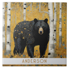 Gouden Natuur Keramische Tegel Tegeltje