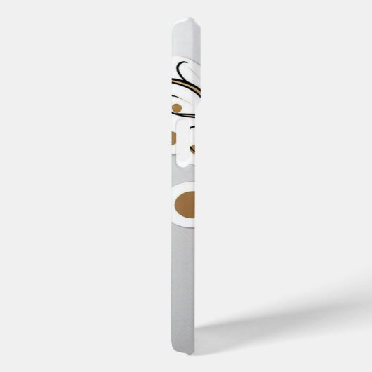 "Gouden Nautische Charm" Case-Mate iPhone Case (Achterkant / Rechts)