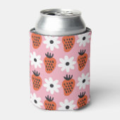 Gouden neon, abstracte kleurrijke lichten. blikjeskoeler (Blikje Voorkant)