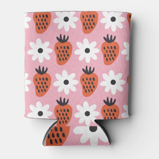 Gouden neon, abstracte kleurrijke lichten. blikjeskoeler (Voorkant)