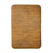 Gouden Nep Ruw Hout Achtergrond Badmat (Voorkant Verticaal)