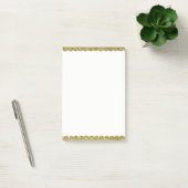 Gouden nepschitter glitter post-it® notes (Kantoor)