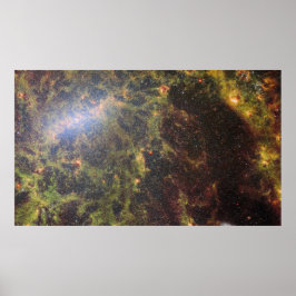 Gouden NGC 5068 | JWST Poster