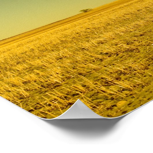 gouden niets poster (Hoek)