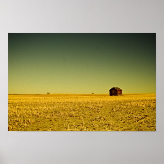 gouden niets poster (Voorkant)