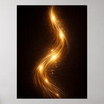 Gouden Noir Abstracte Wandkunst – Luxe Goud