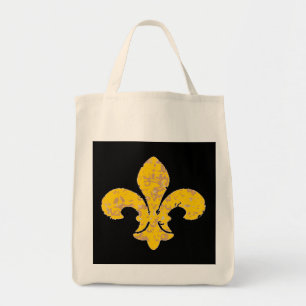 Gouden Noodlijdende Fleur De Lis Tote Bag