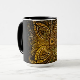 Gouden Nostalgie Paisley Mok