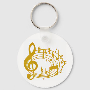 Gouden Noten_ Sleutelhanger