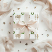 Gouden Notenkraker Kerst Inpakpapier Vel