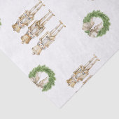 Gouden Notenkraker Kerst Tissuepapier (Detail)