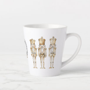 Gouden Notenkraker Kerstmis Latte Mok