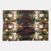 Gouden Notenkrakers Kerstmis Theedoek (Horizontaal)